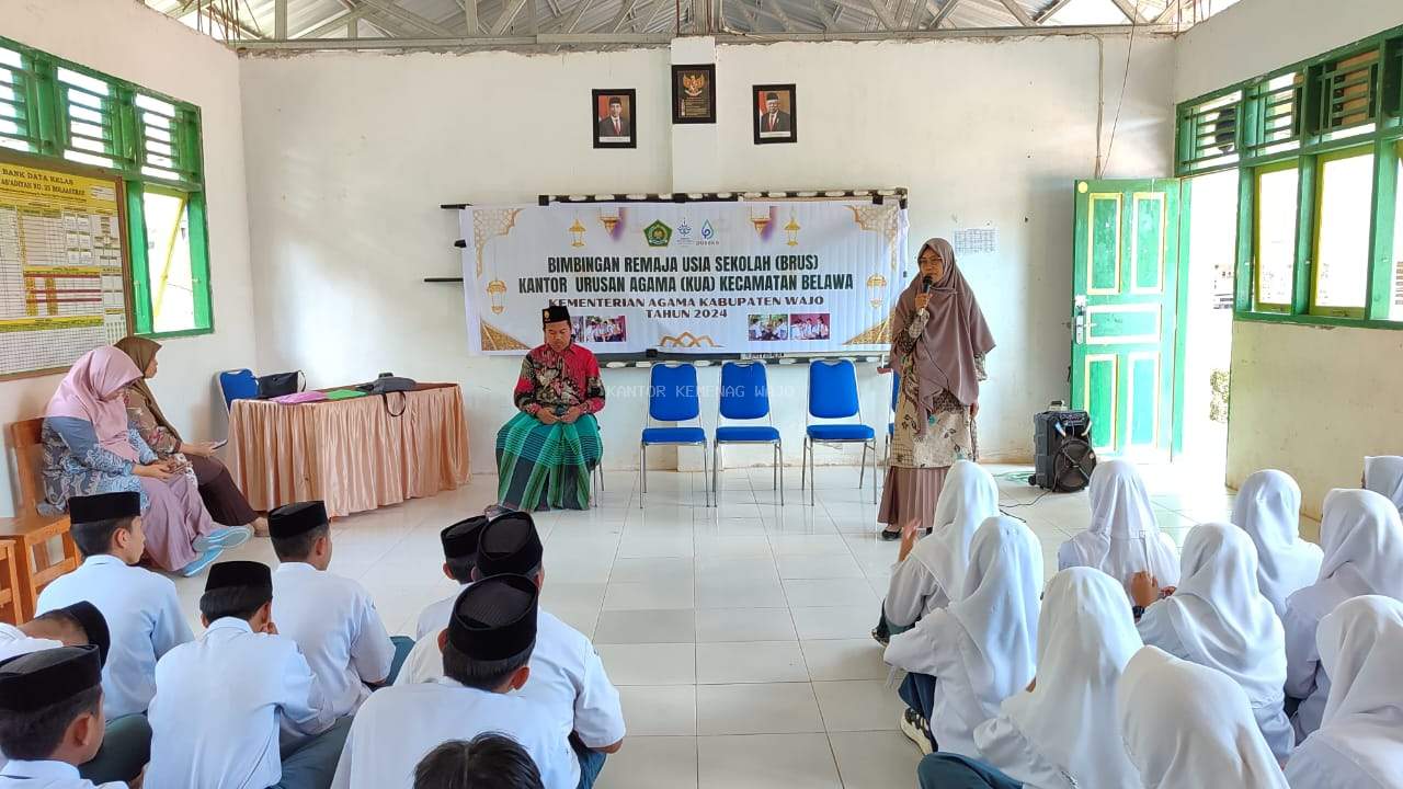 Gelar Brus di Madrasah As'adiyah Bolaaserae, KUA Belawa Jelaskan Dampak Pernikahan Dini