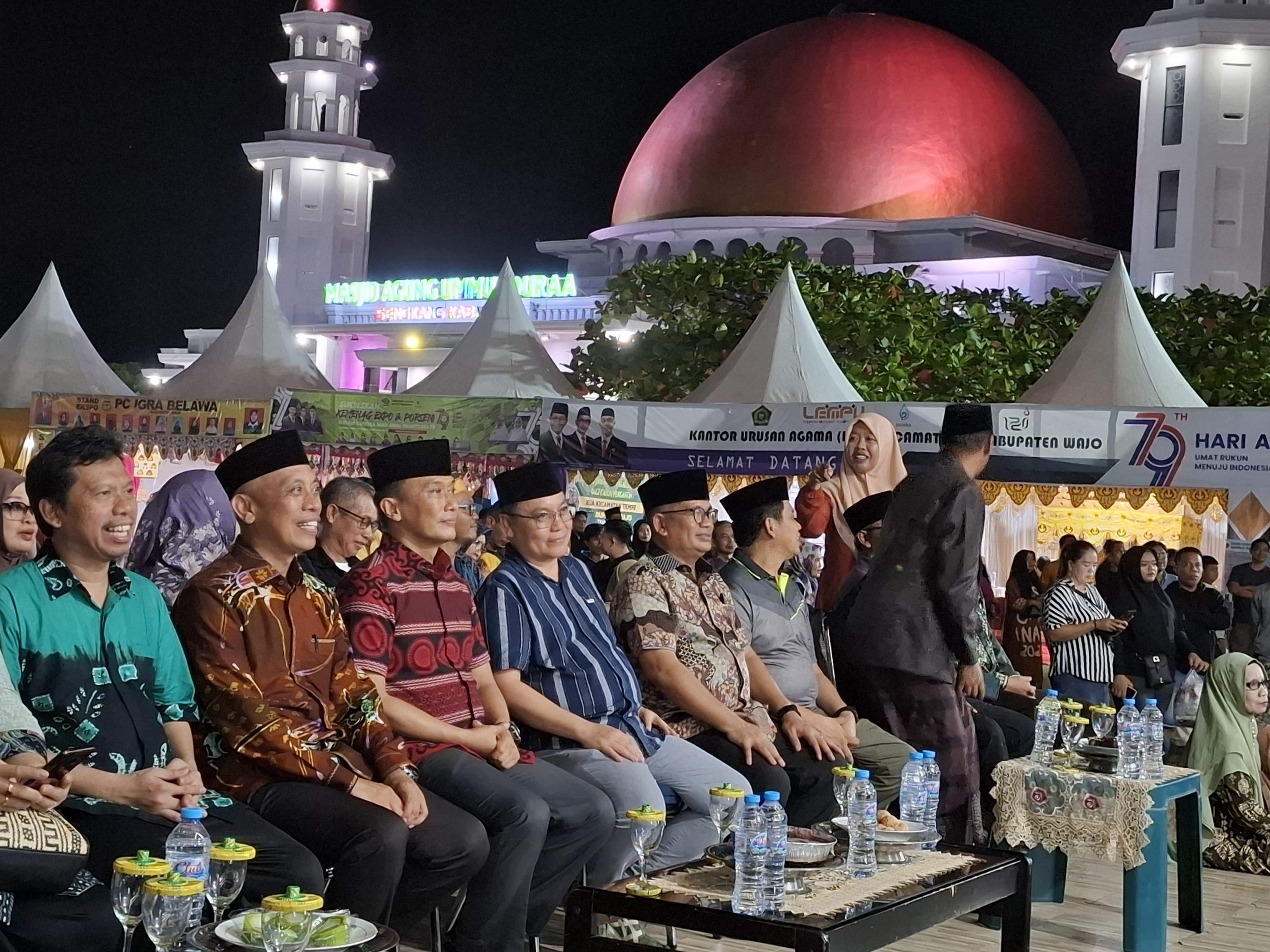 Pj Gubernur Sulsel : Acara HAB Kemenag Wajo Perkuat Persatuan dan Tingkatkan SDM