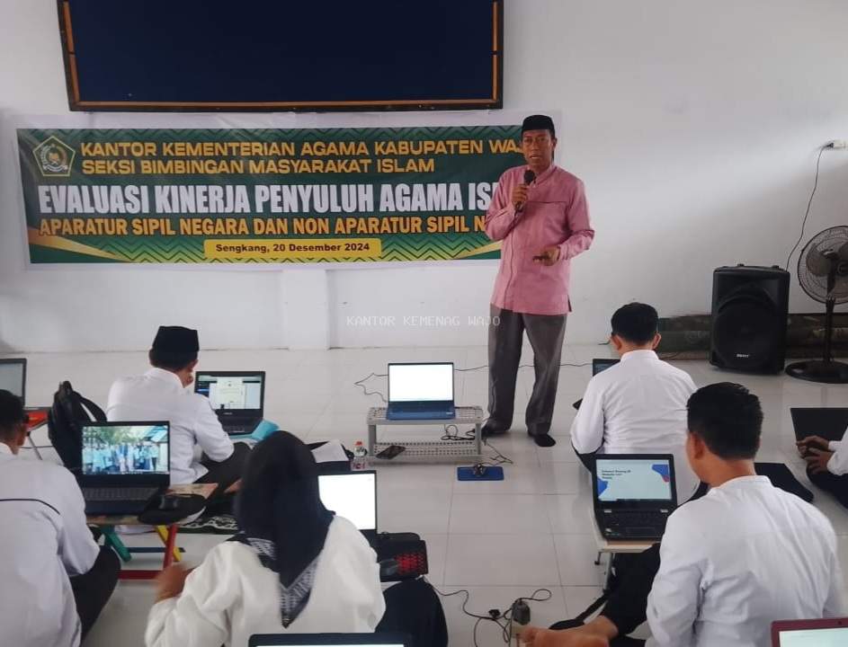 Kemenag Wajo Evaluasi 136 Penyuluh Agama