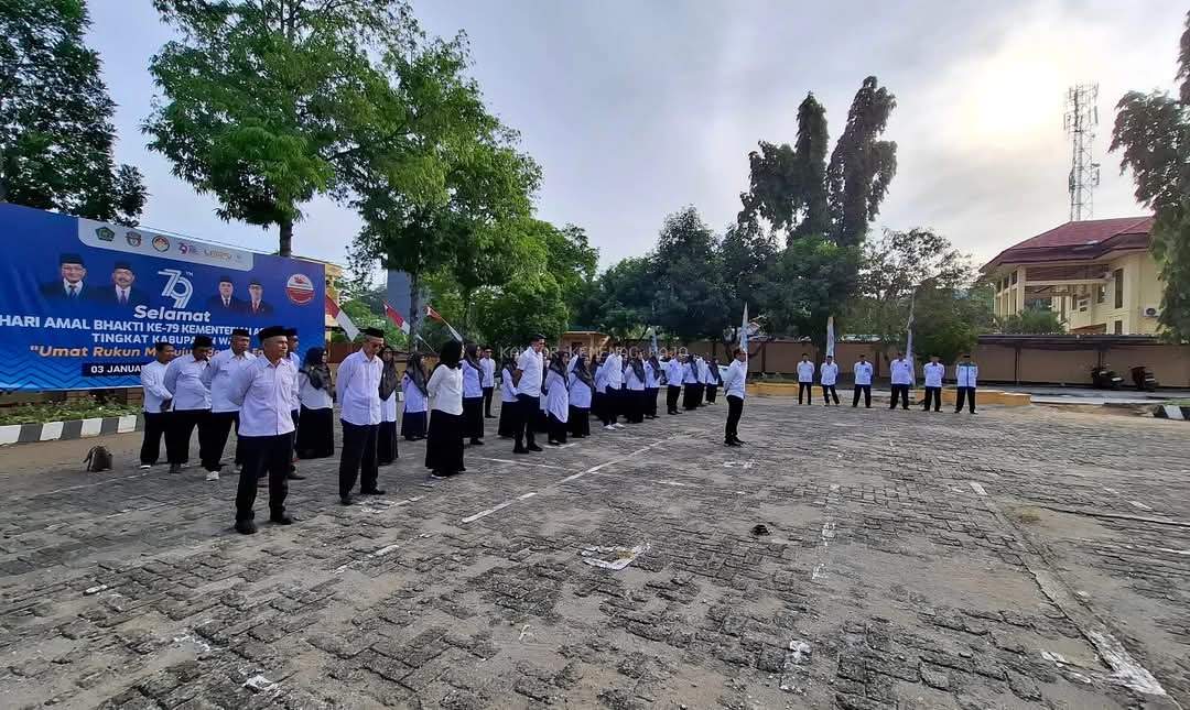 Motivasi Awal Tahun: Kemenag Wajo Ajak ASN Refleksi Sejarah