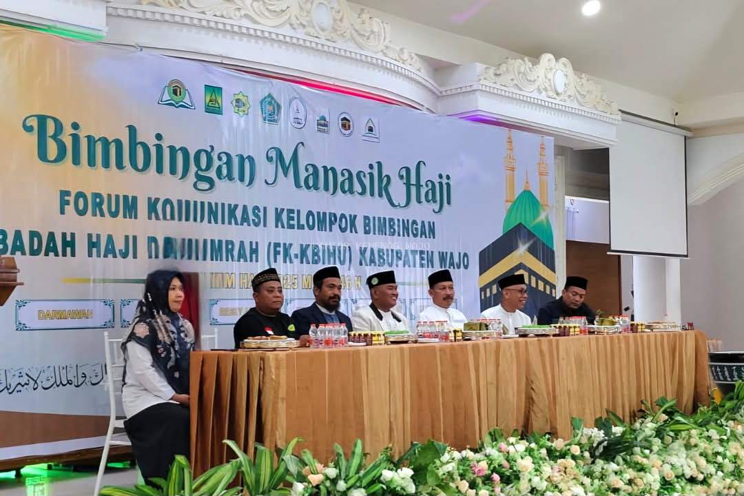 Kakanwil Kemenag Sulsel Tutup Manasik Haji Wajo, Harapkan Haji Mabrur