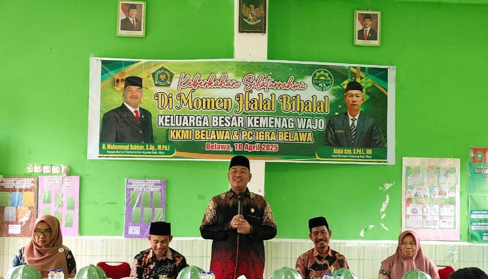 Kakan Kemenag Wajo: Jadikan Profesi Guru Sebagai Amal Jariah