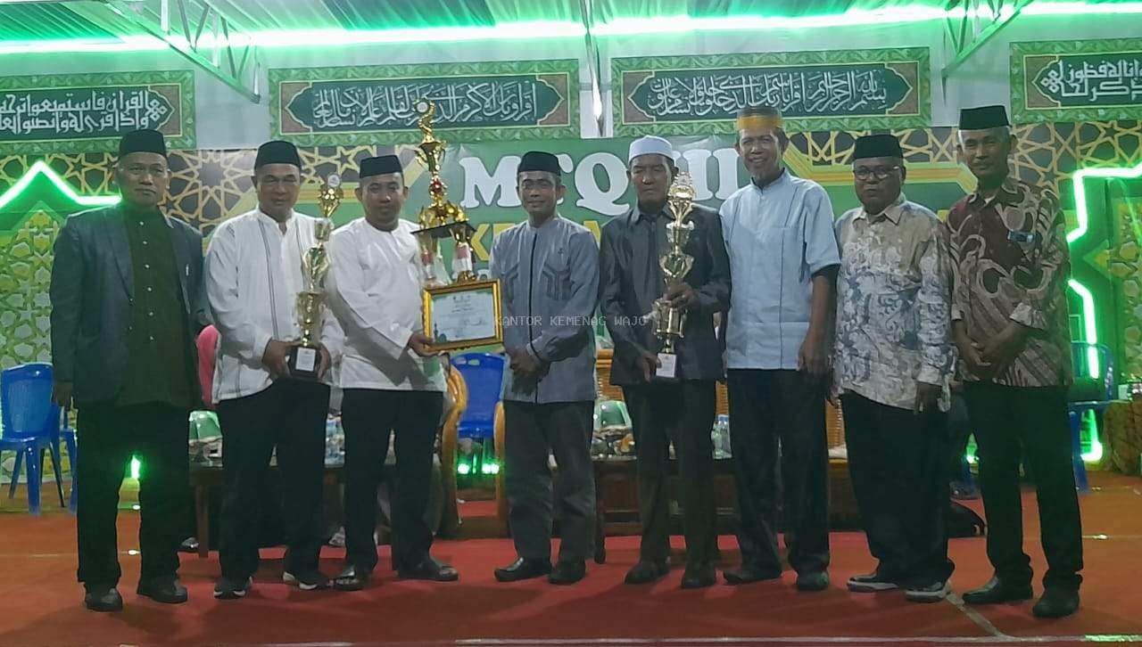 MTQ ke-III Tingkat Kec. Belawa Resmi Ditutup