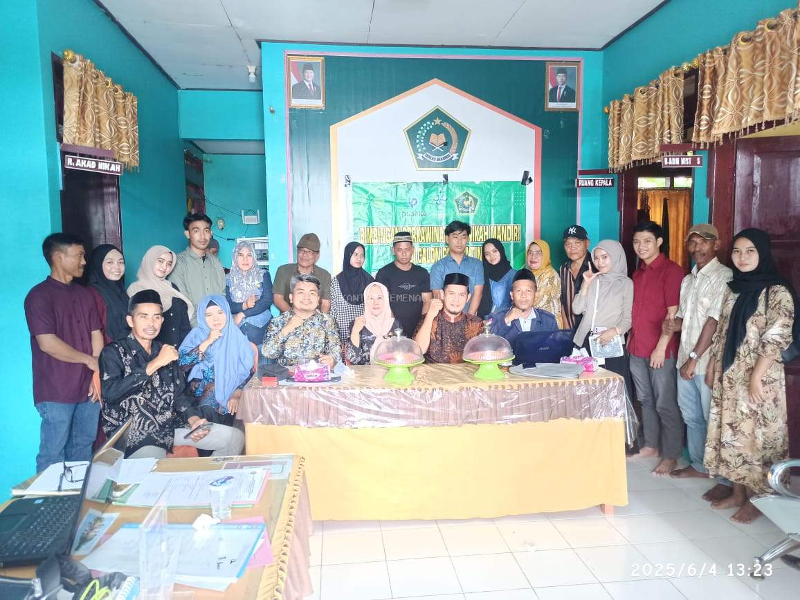 Delapan Pasang Catin Ikuti Bimbingan Perkawinan, Ada Pasangan Unik