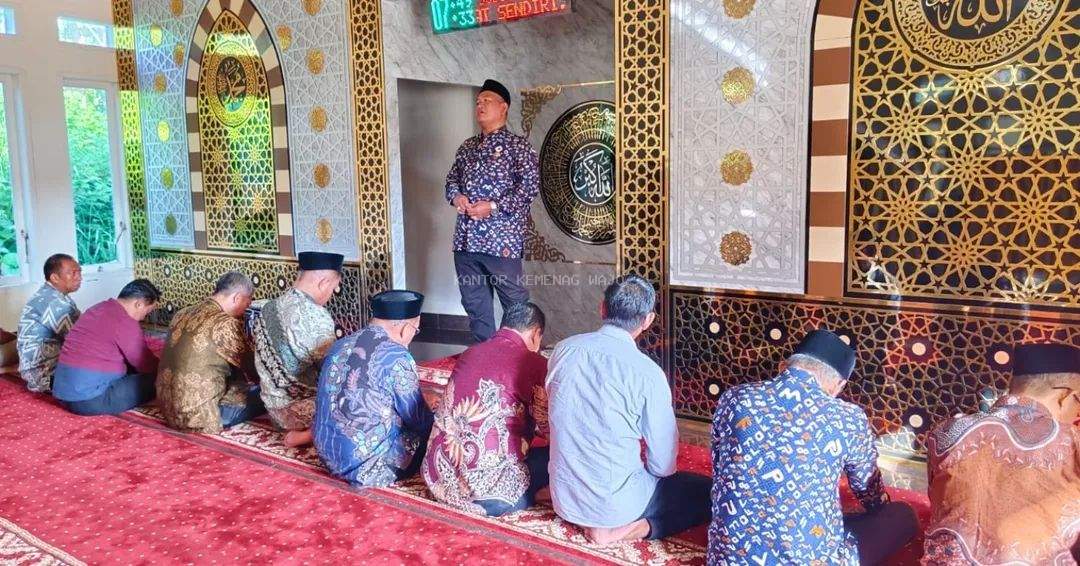Pasca Libur, Kakan Kemenag Wajo Beri Apresiasi Panitia Qurban dan Ajak Kembali Fokus Bekerja