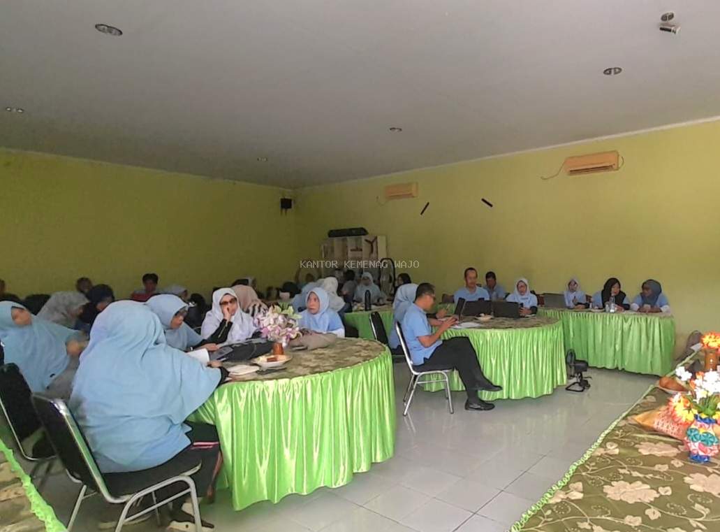 MTSN Wajo Gelar Rapat Kerja Tahun 2025/2026, Siapkan Program Strategis Madrasah