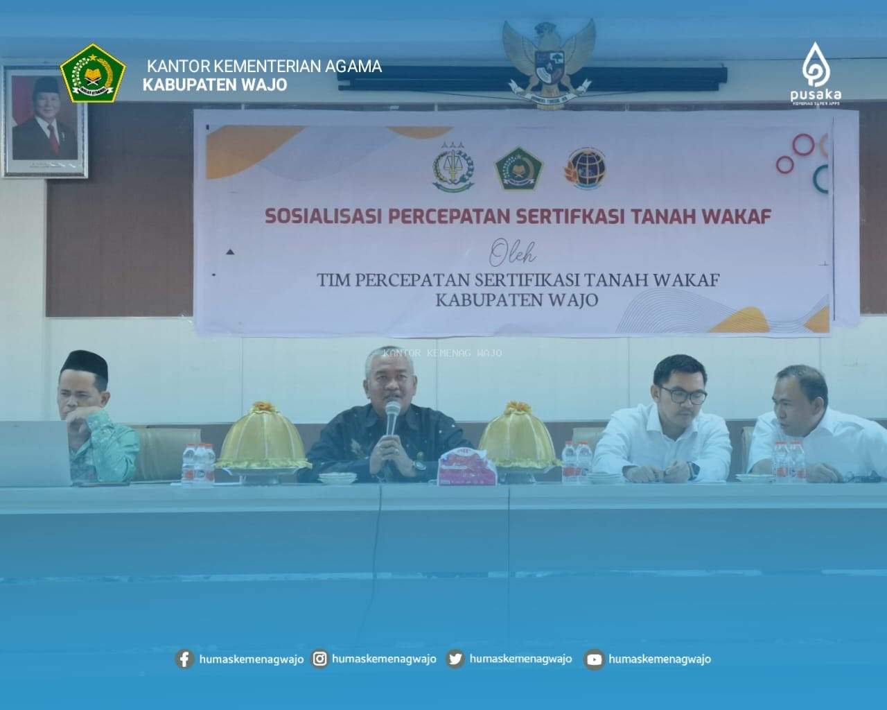 Kemenag Wajo Dorong Sertifikasi Tanah Wakaf: Wujudkan Masjid Legal dan Berdaya Guna