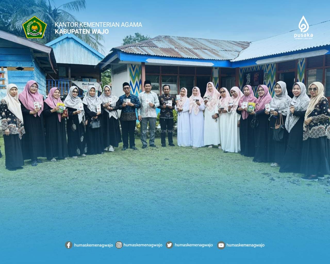 Kemenag Wajo Dorong Pemberdayaan Ekonomi Umat melalui Bantuan Bibit di Kampung Zakat Pammana