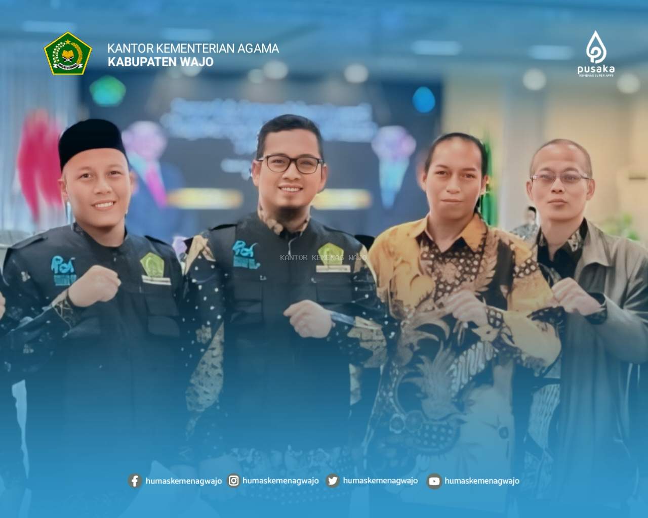 Dua Penyuluh Asal Wajo Tembus Nasional dalam PAI Award 2025