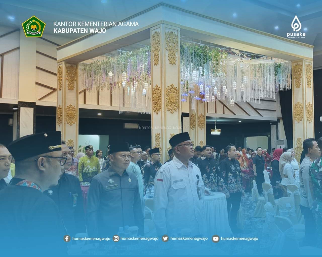 Kemenag Wajo Dukung Penguatan Sinergi Daerah Lewat Kunjungan Kerja Pemkab Kukar