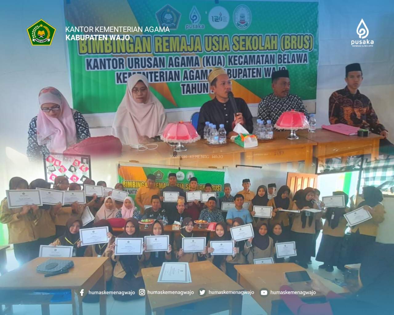 MA As'adiyah Lonra Inovatif, Libatkan Orang Tua dalam Kegiatan BRUS