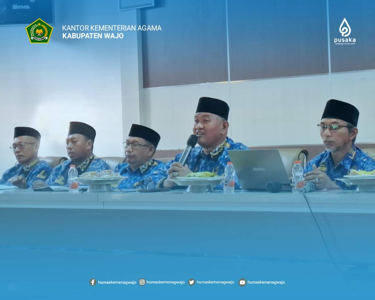 Kemenag Wajo All Out Siapkan MQK, KaKan Kemenag Minta Semua Bergerak Cepat