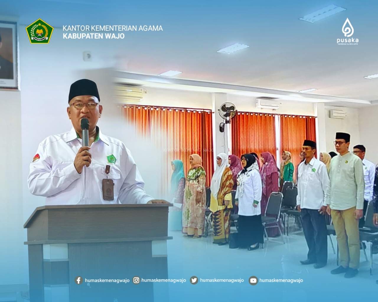 Dialog Kerukunan Intern Umat Beragama, Kemenag Wajo Tekankan Moderasi dan Islam Rahmatan Lil Alamin