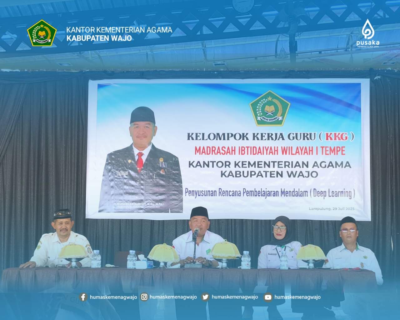 Tanamkan Kurikulum Cinta, Kemenag Wajo Dorong Guru MI Ciptakan Pembelajaran Bermakna