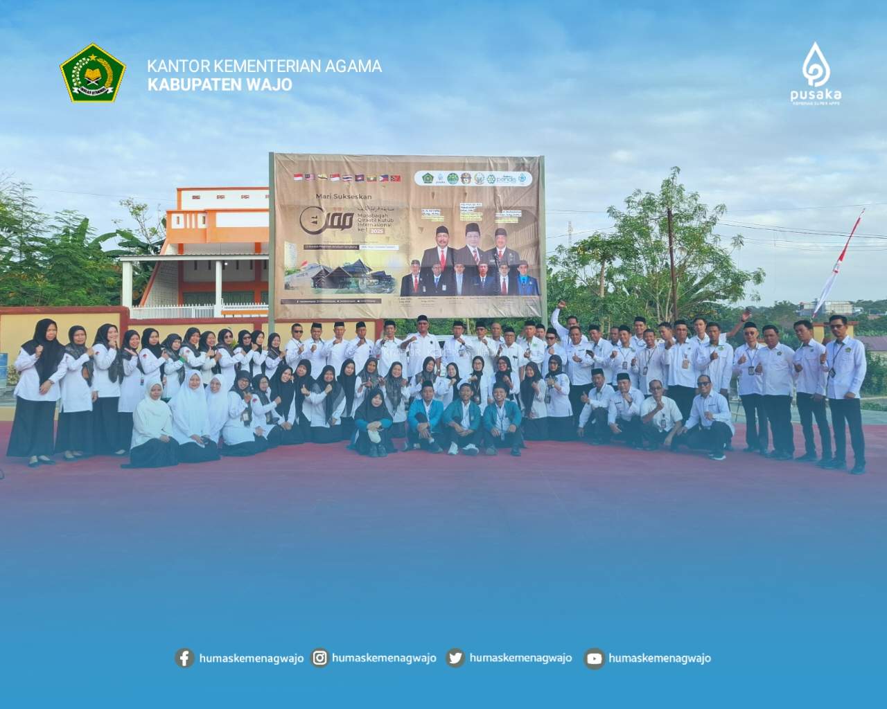 Dukung Program Religius Pemda, Kemenag Wajo Siap Launching Gerakan Salat Dhuha