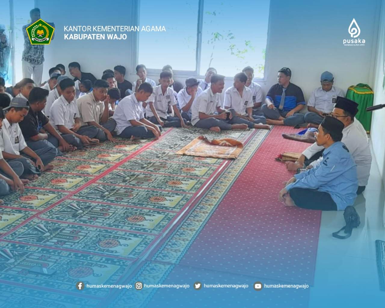KUA Belawa Ajak Siswa Pahami Akhlak dan Masa Depan