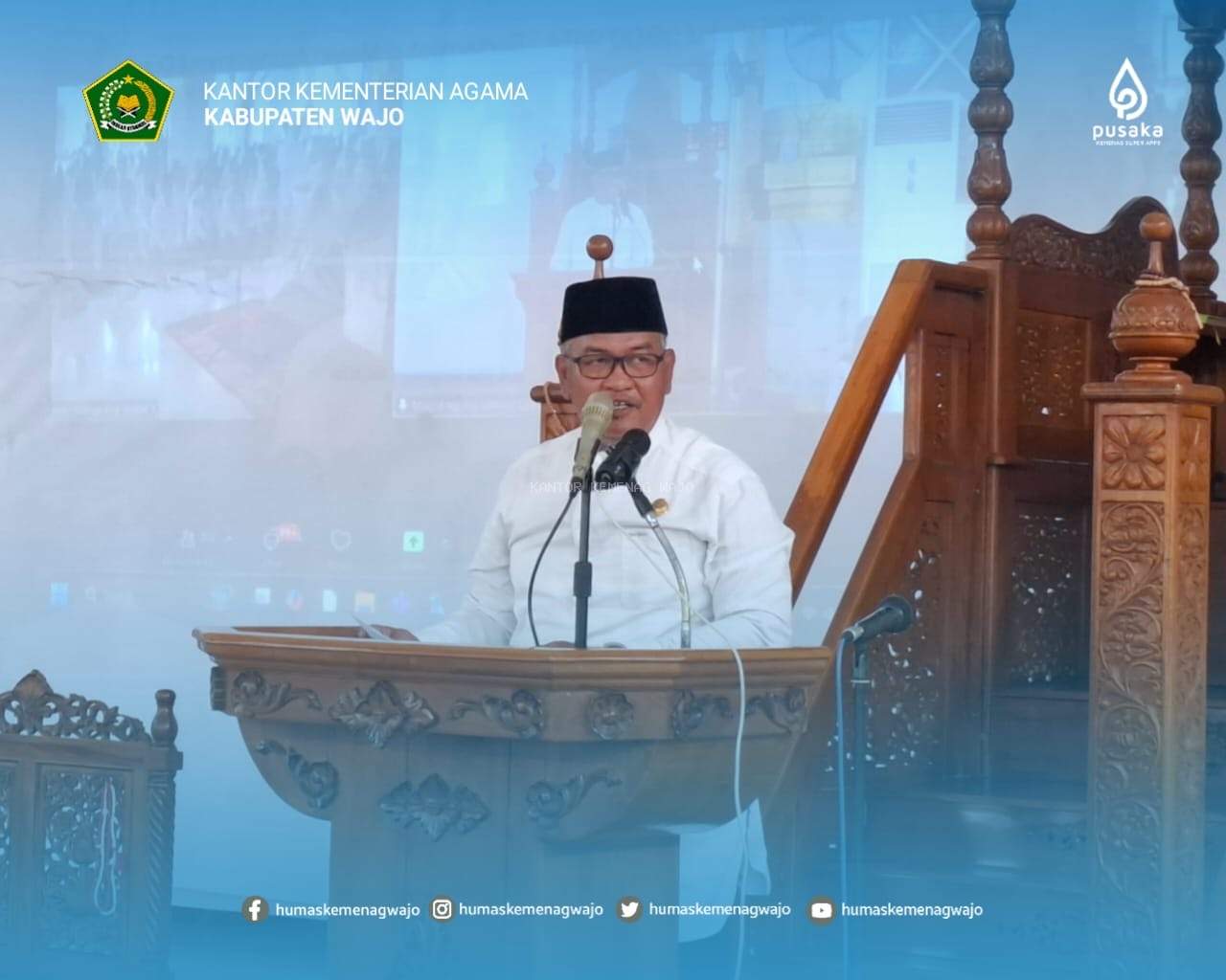 Wajo Launching Shalat Dhuha Berjamaah, Diikuti Serentak oleh 816 Masjid dan Musholla