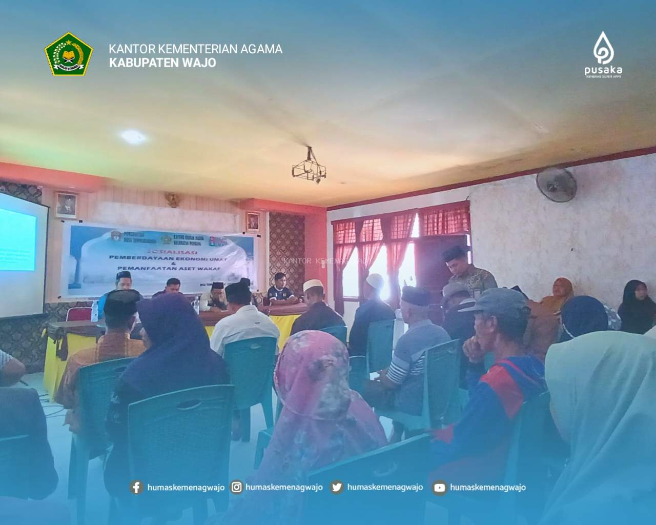 Sinergi KUA Penrang dan Lembaga ZISWAF Dorong Ekonomi Berbasis Wakaf