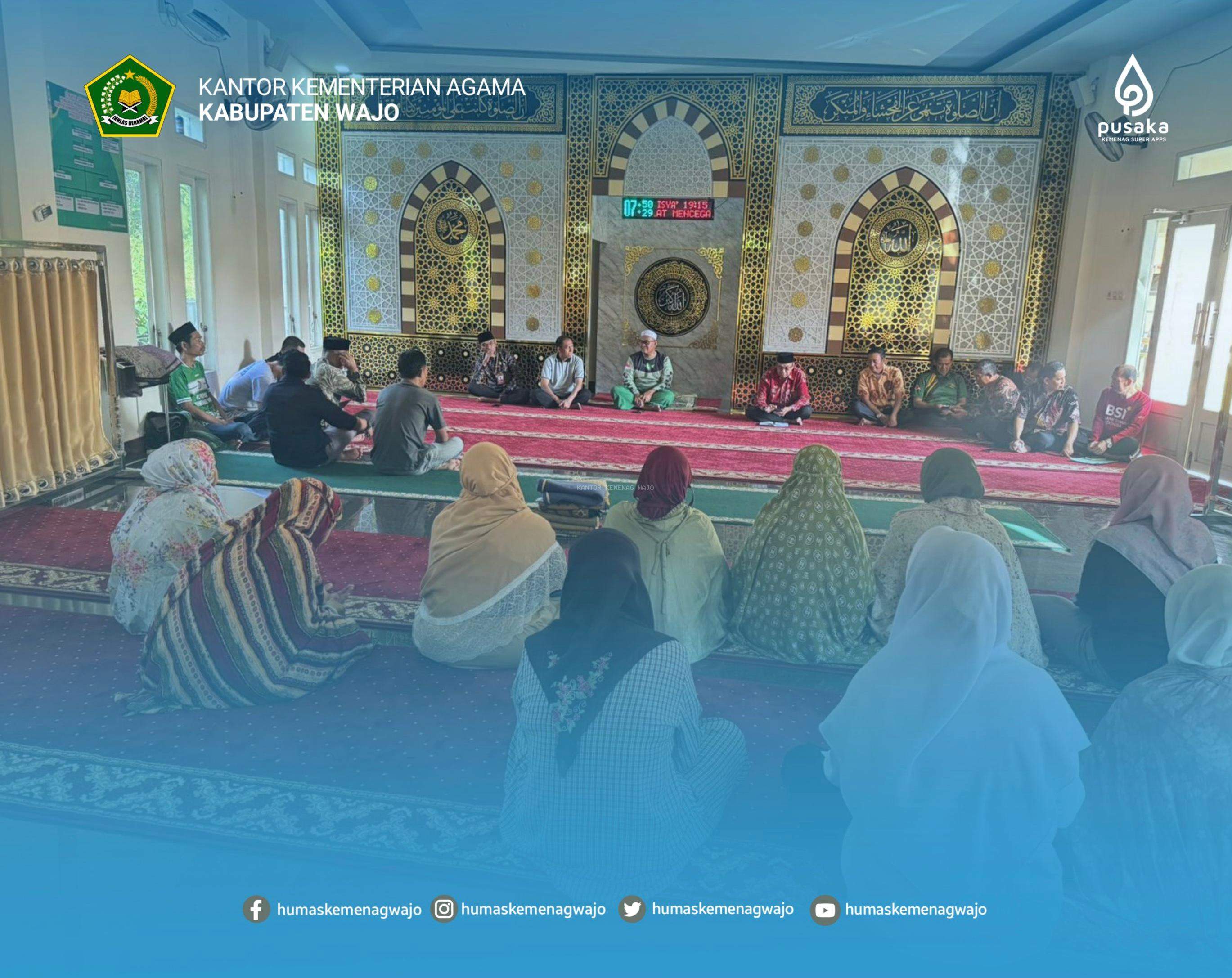 Semangat Baru dari Musholla Kantor : Kepala Kemenag Wajo Sampaikan Arahan Strategis Usai Shalat Dhuha Berjamaah