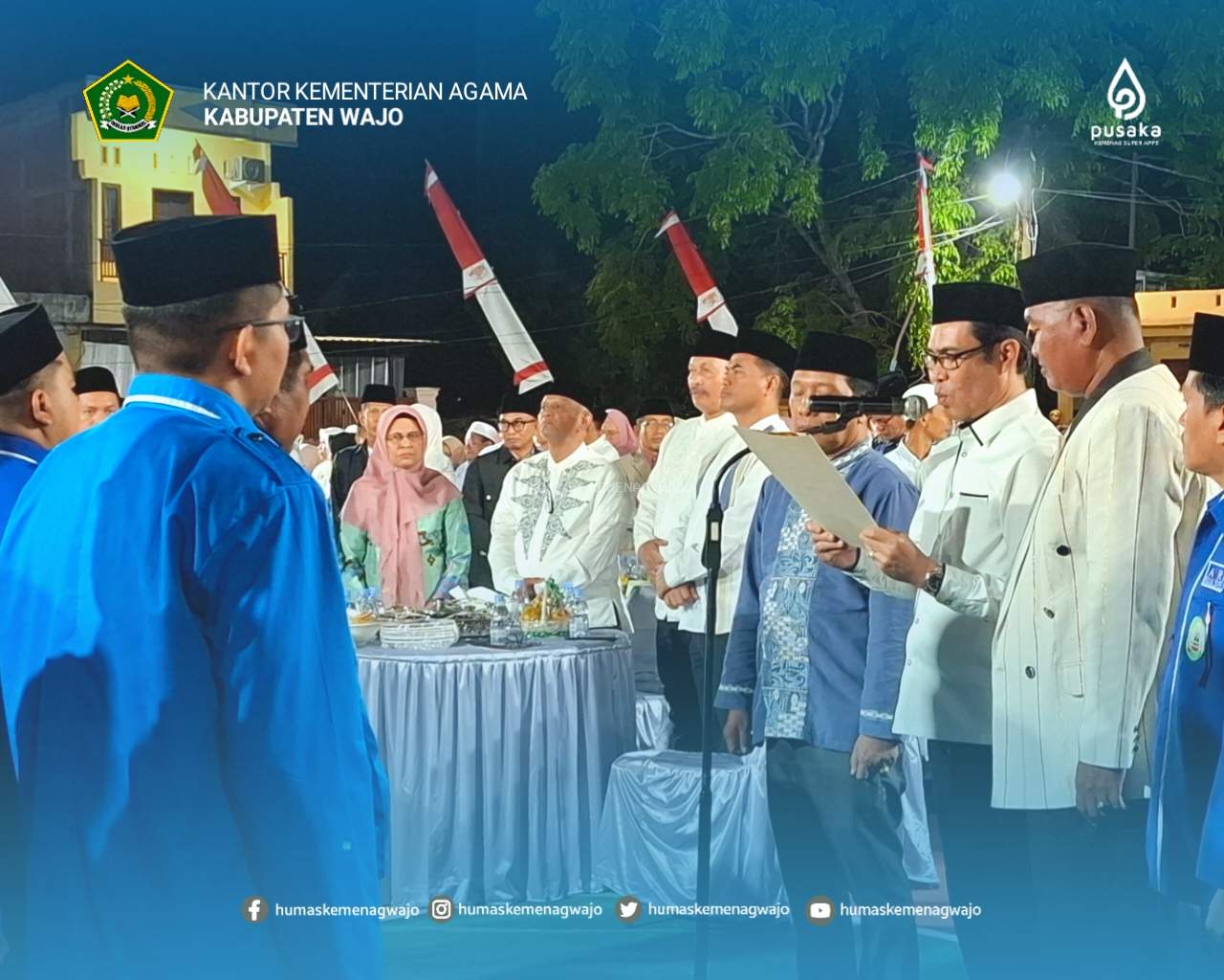 Kanwil Kemenag Sulsel Dorong Profesionalisme Penghulu Lewat Pengukuhan APRI Wajo 