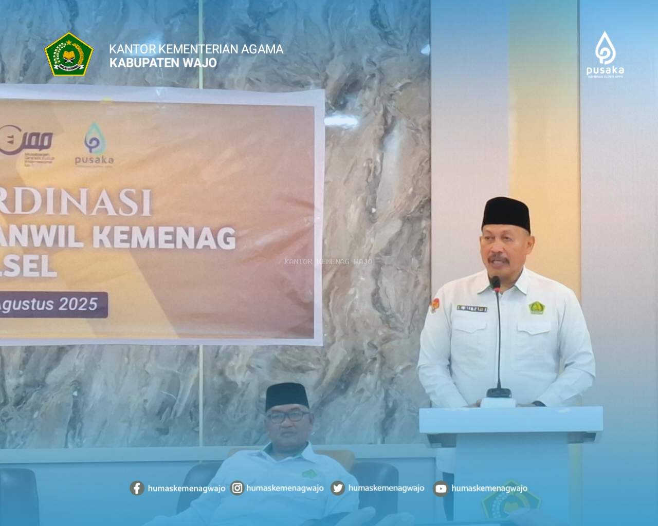Kakanwil Kemenag Sulsel Tekankan Sinergi Jelang Pelaksanaan MQKI di Wajo