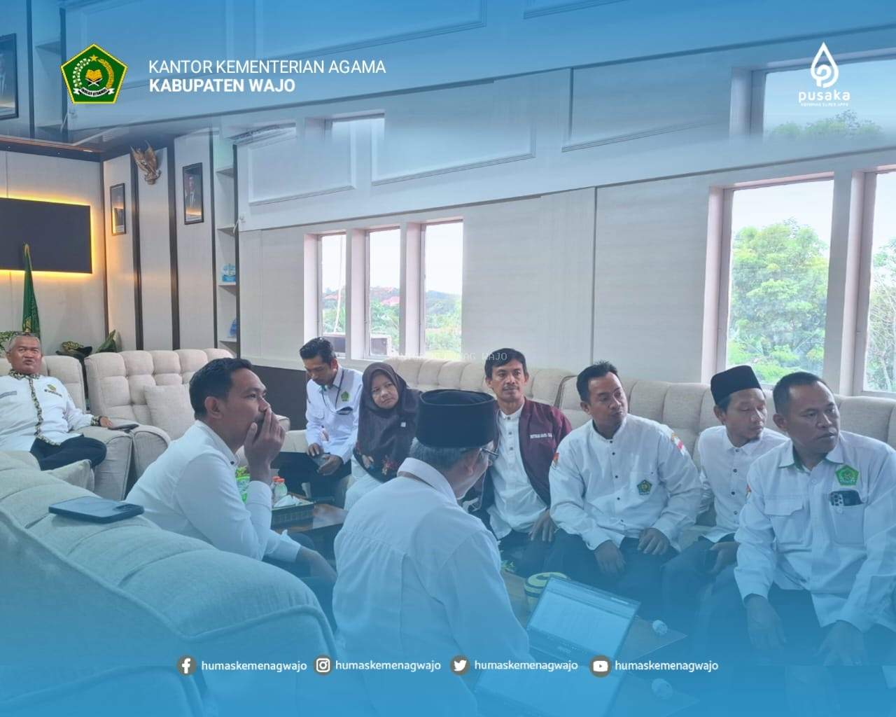 Kemenag Wajo Gelar Rapat Mobilisasi Kendaraan untuk MQK Internasional