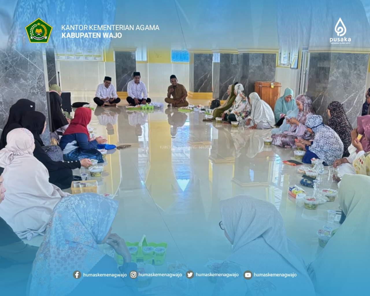 Bincang Zakat: Wujud Sinergi KUA Pammana, BAZNAS, dan Majelis Taklim di Kelurahan Pammana