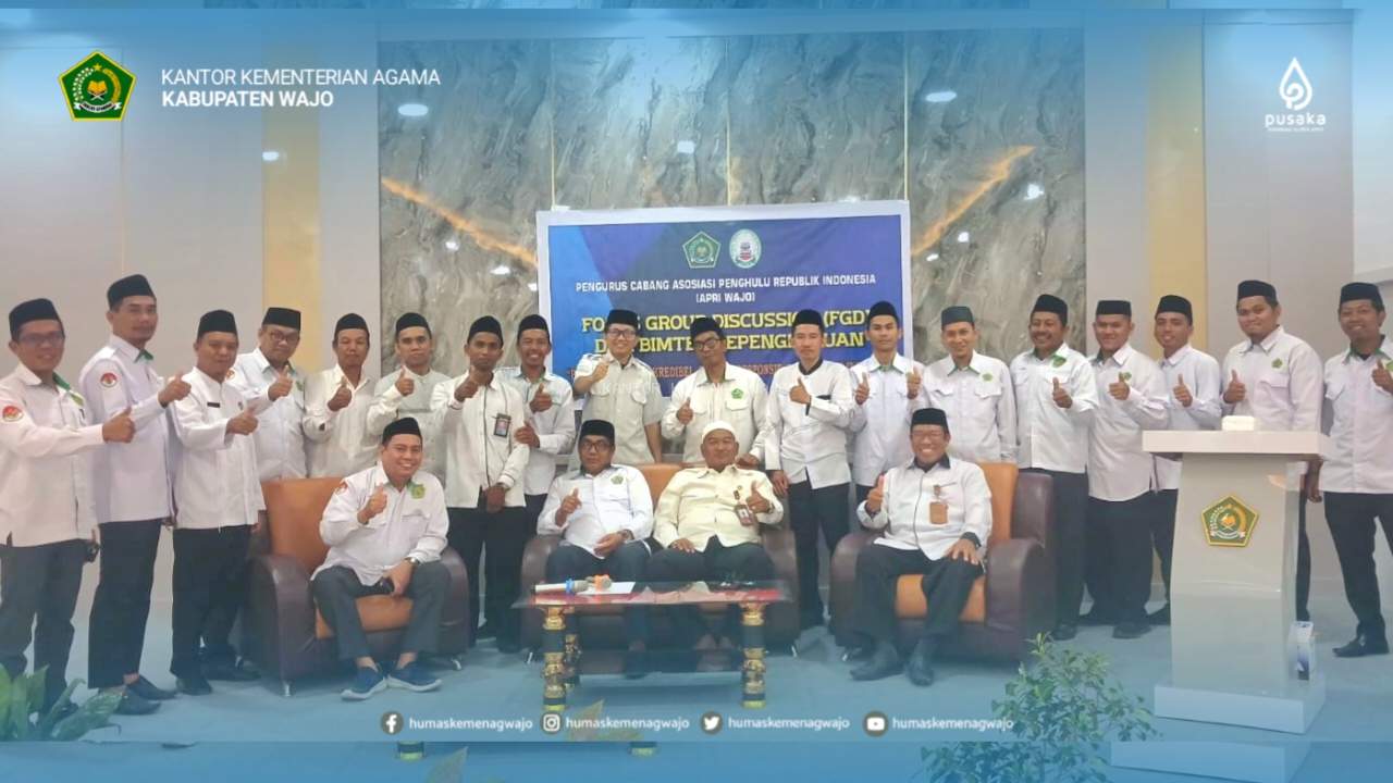 APRI Wajo Gelar FGD dan Bimtek Kepenghuluan: Bahas Regulasi Pernikahan