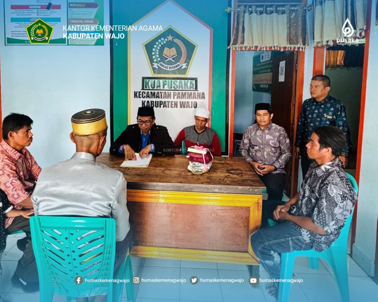 Kepala KUA Pammana Tegaskan Pentingnya Pencatatan Nikah Resmi