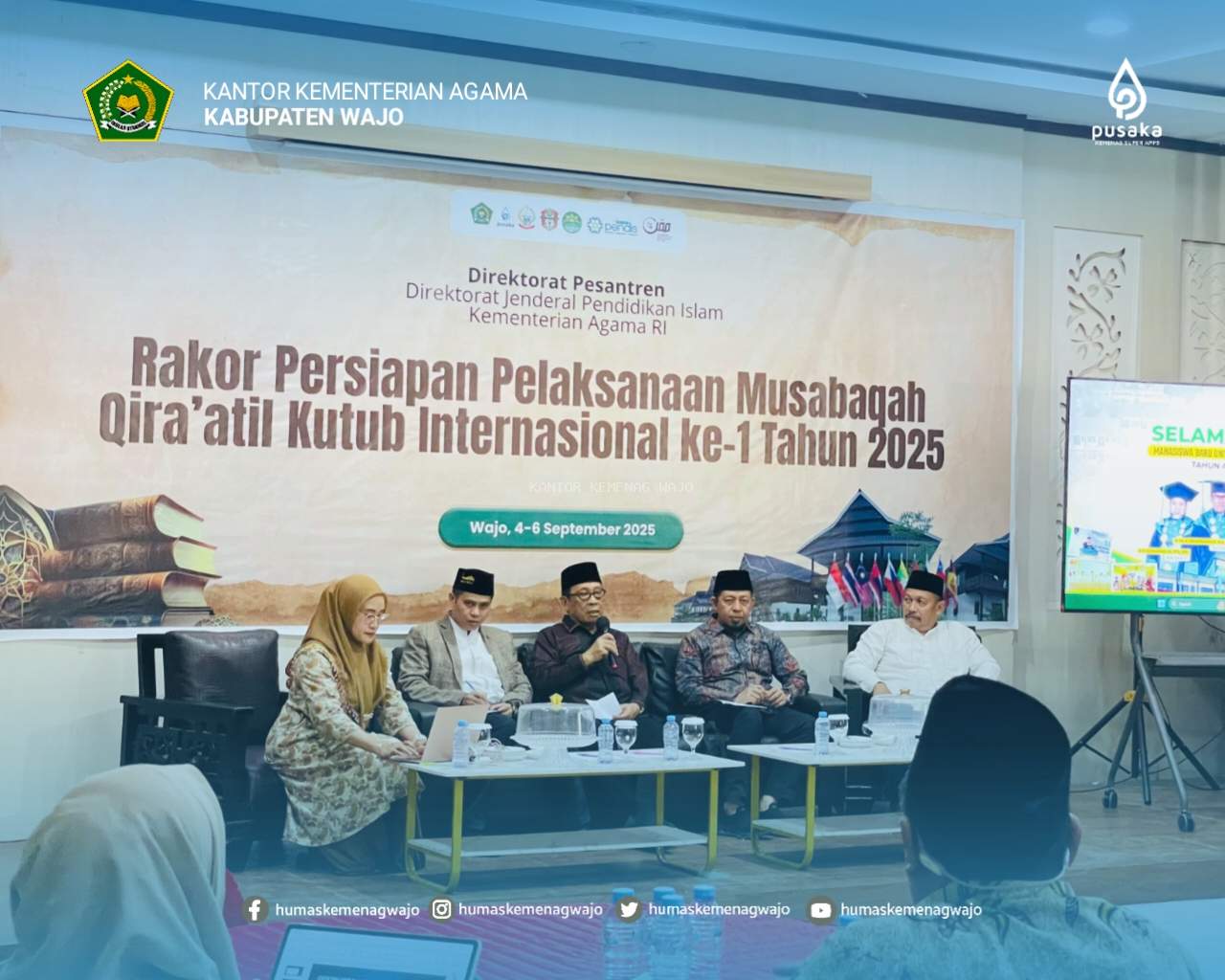 Usai Peninjauan Lokasi MQKI, Stafsus Kemenag Dorong Panitia Perkuat Koordinasi