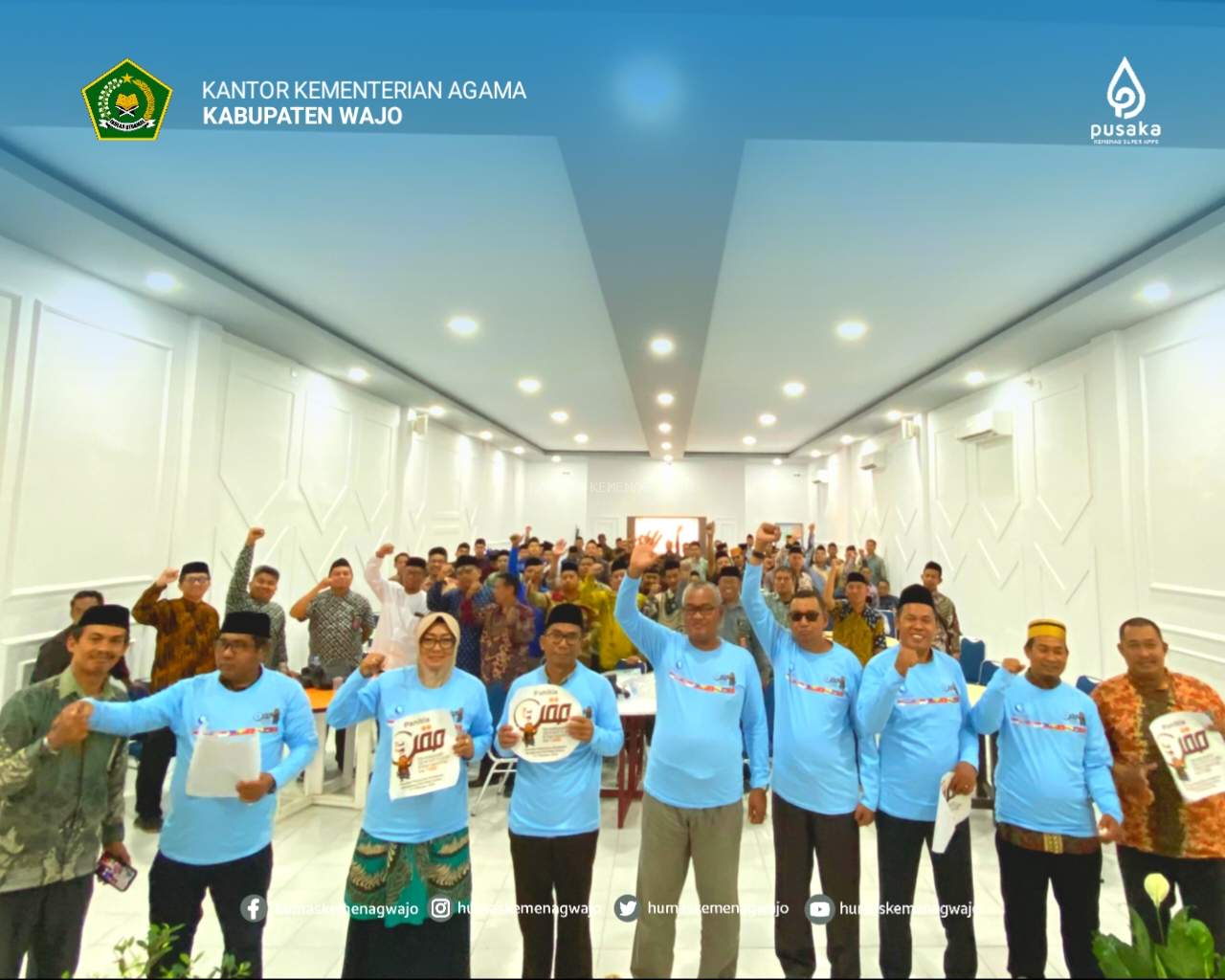 Satu Hati, Satu Langkah: Panitia Kemenag Wajo Siap Sambut Peserta MQK Internasional
