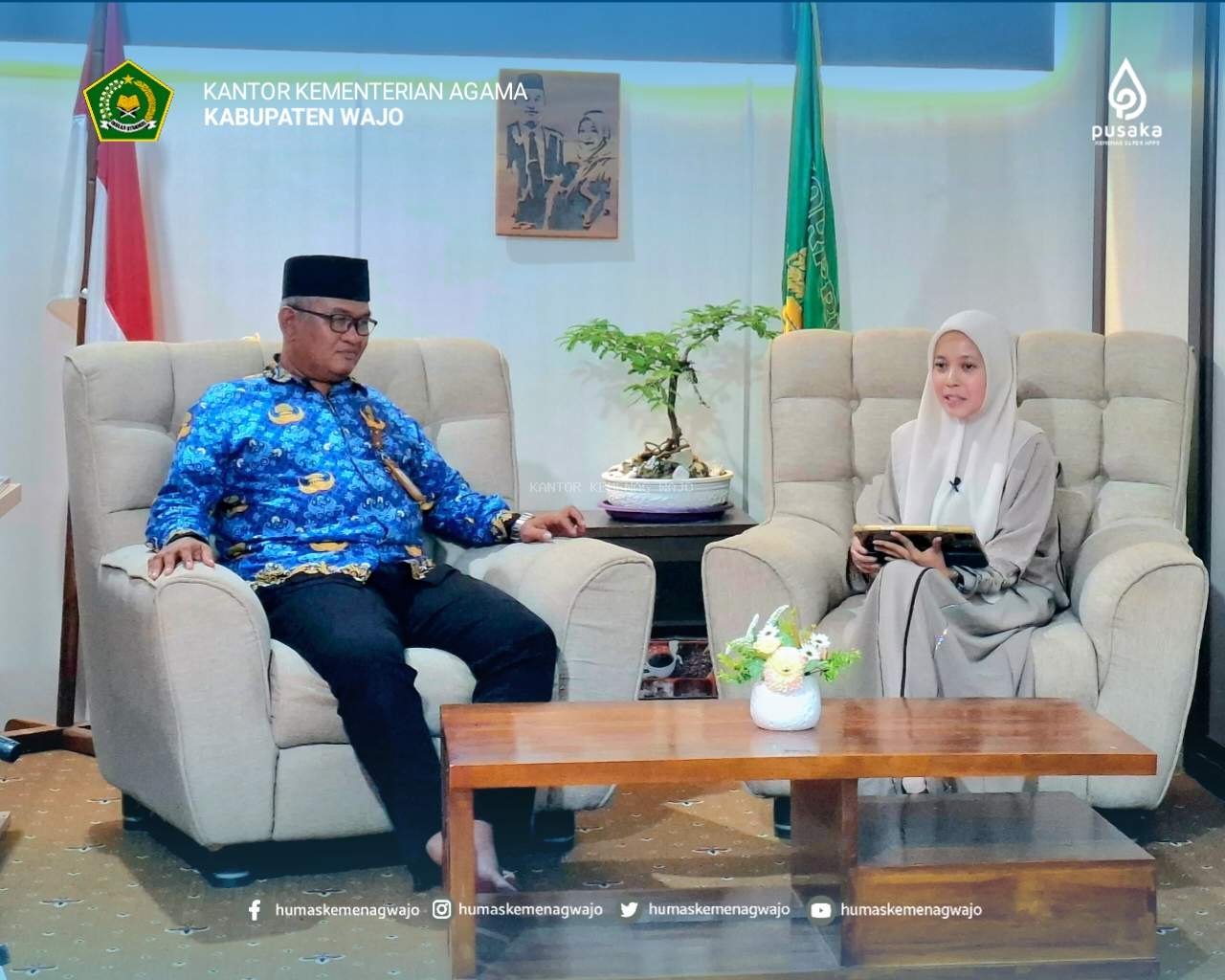 H. Muhammad Subhan Kupas Tuntas MQK Internasional di Podcast NU Wajo Channel