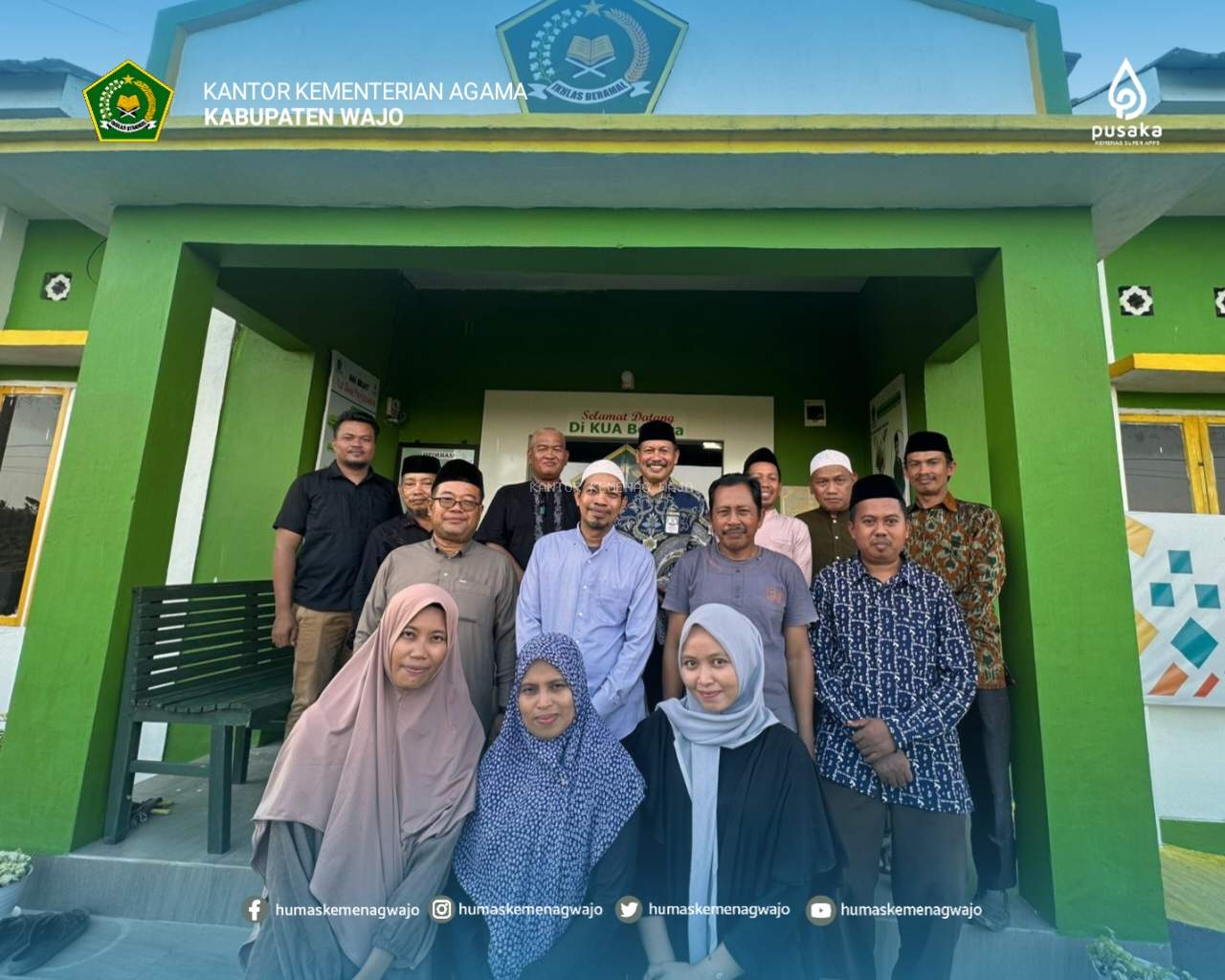 Kunjungan Silaturrahim Kanwil Kemenag Sulsel ke KUA Belawa: Perkuat Sinergi dan Layanan Umat