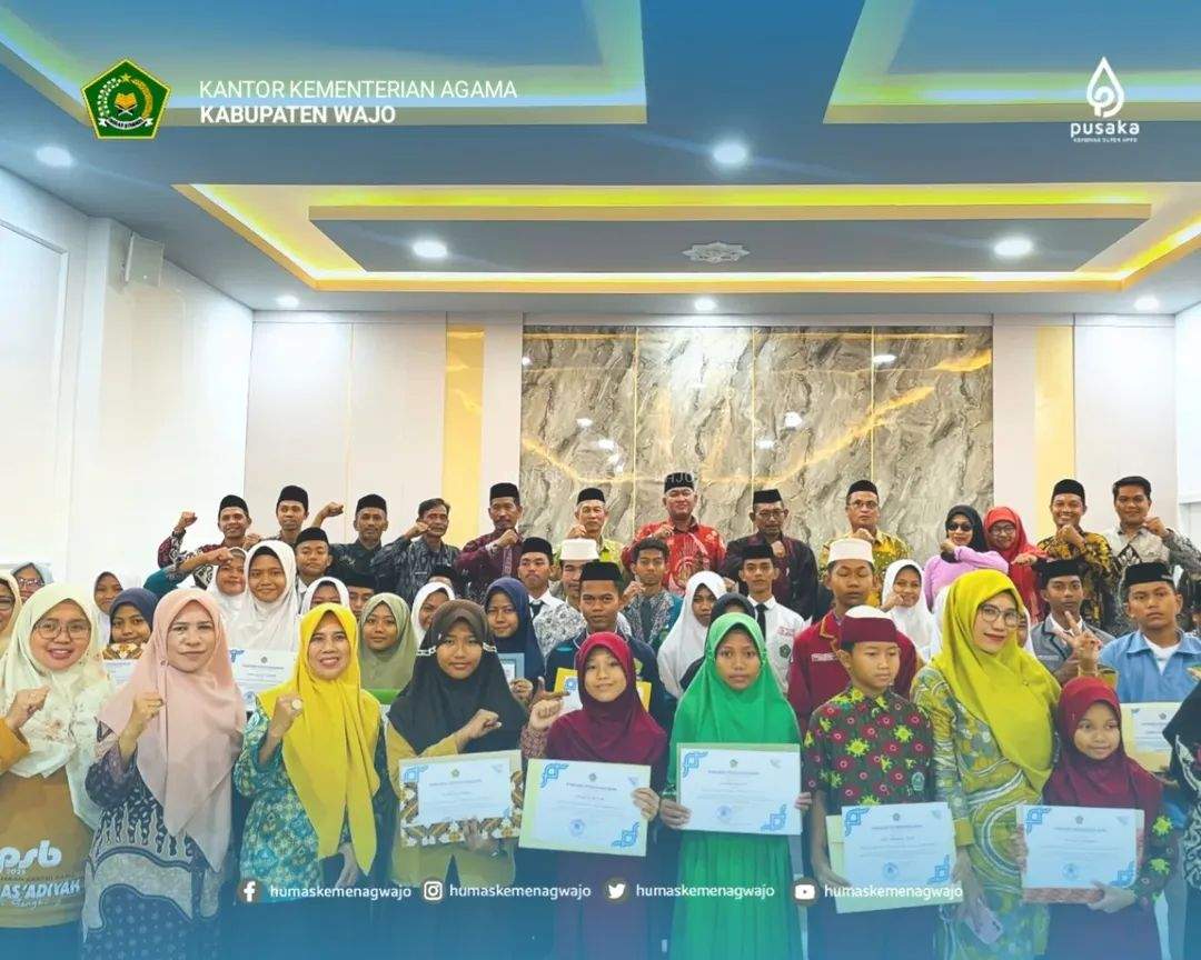 Kemenag Wajo Beri Dukungan Penuh 33 Peserta OMI Menuju Tingkat Provinsi