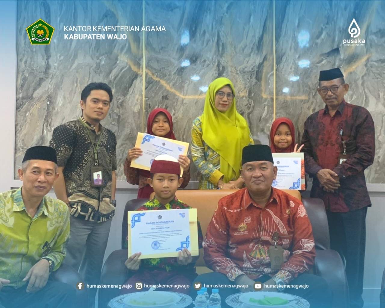 Tiga Siswa MIN 2 Wajo Siap Harumkan Daerah di Ajang OMI Tingkat Provinsi