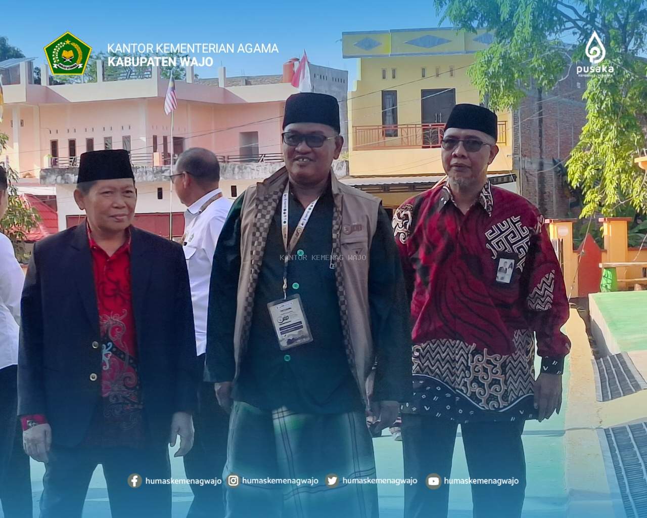 Kakanwil Kaltim dan Ketua DWP Hadir di Wajo untuk MQK Internasional