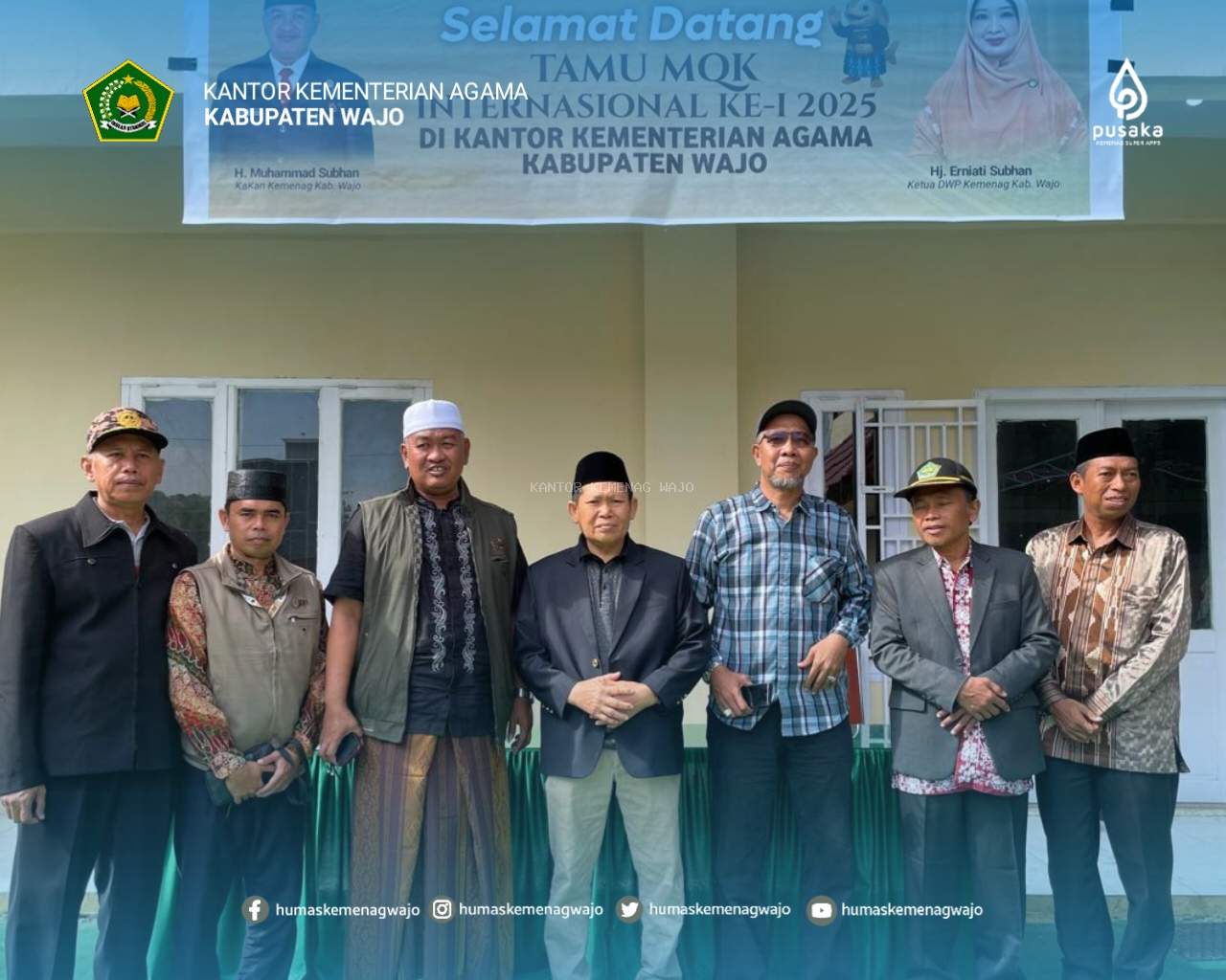 Kakanwil Kemenag Kaltim Puji Layanan Konsumsi di Kantor Kemenag Wajo