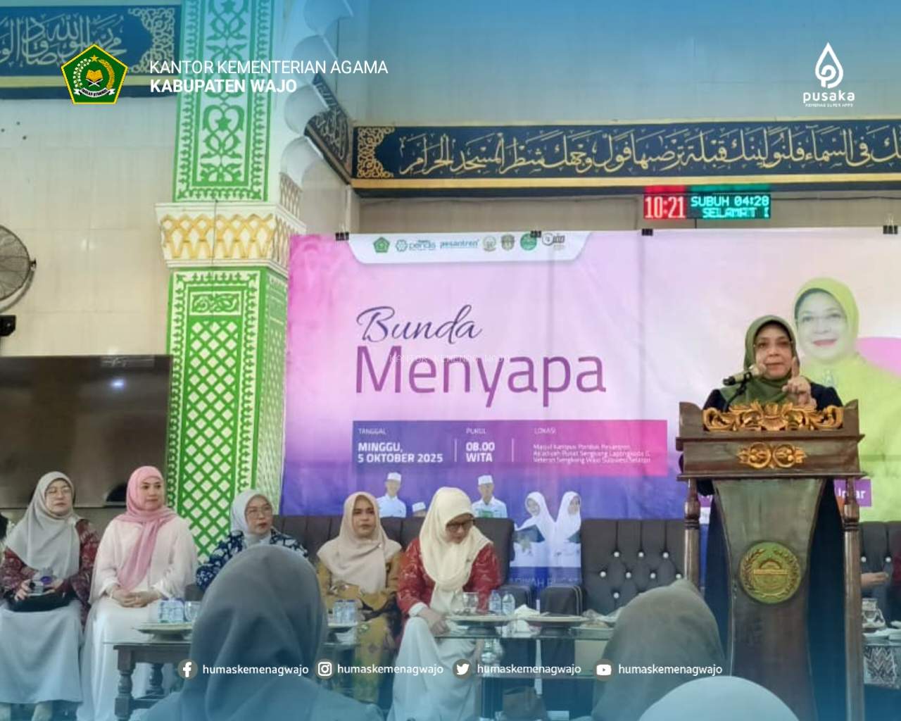 Penasihat DWP Kemenag RI Ajak Santri Jadikan Keberagaman sebagai Kekuatan
