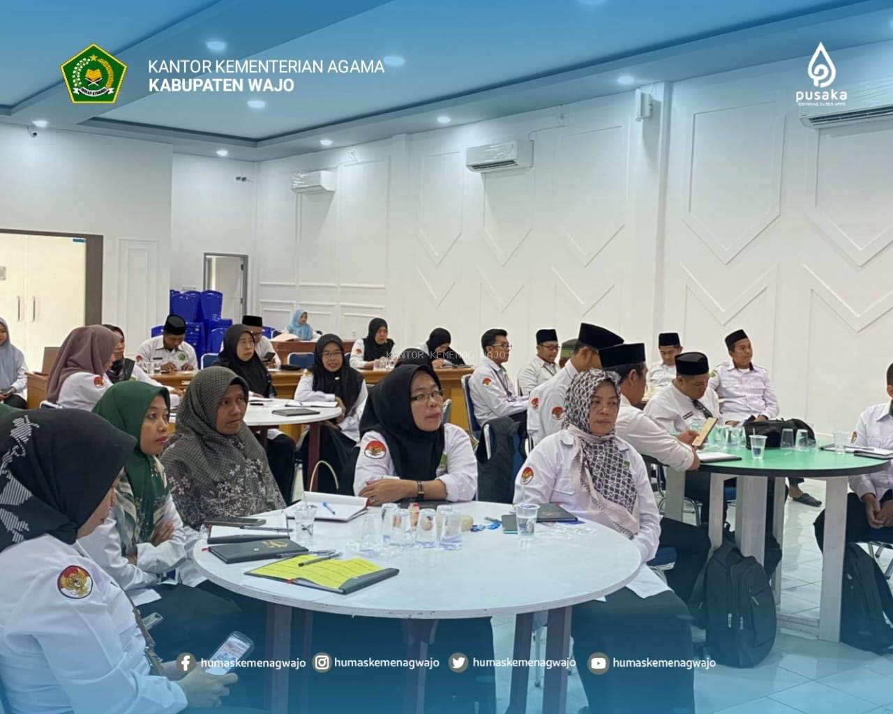 Menuju Pelayanan Modern, Kemenag Wajo Gelar Bimtek Digitalisasi Layanan Publik