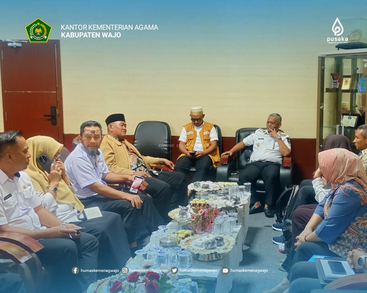 KaKan Kemenag Wajo Hadiri Pertemuan UNICEF, Tekankan Nilai Cinta dalam Pendidikan Anak