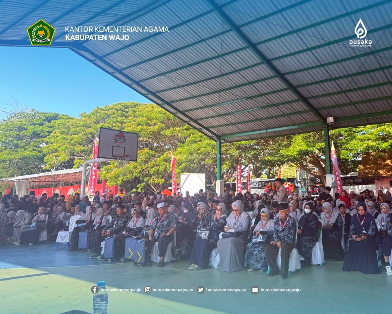 Lepas 363 Jamaah Umrah, H. Muhammad Subhan Ingatkan Pentingnya Ikhlas dan Sabar