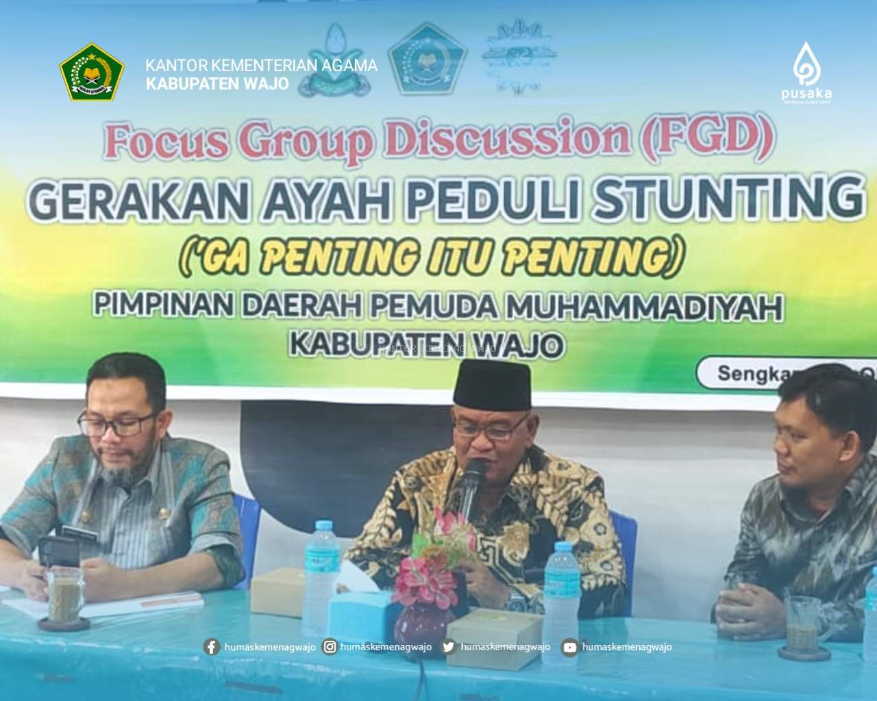 Peran Ayah dan Nikah Matang Kunci Cegah Perceraian & Stunting di Wajo