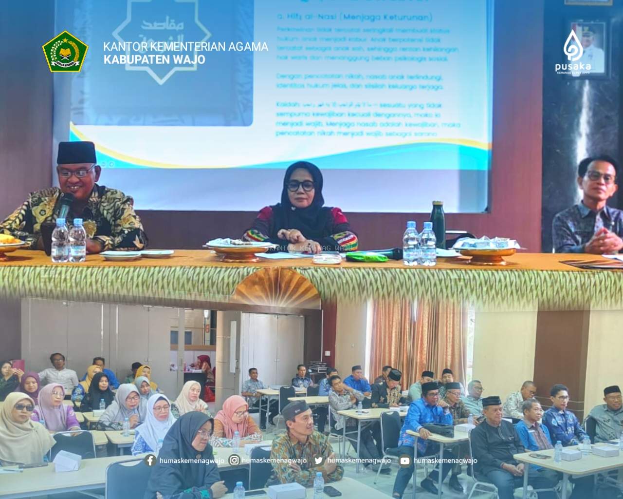 Kakan Kemenag Wajo: Jangan Biarkan Kawin Siri Ancam Nasab dan Harta, Gas! Catat Nikah Sekarang