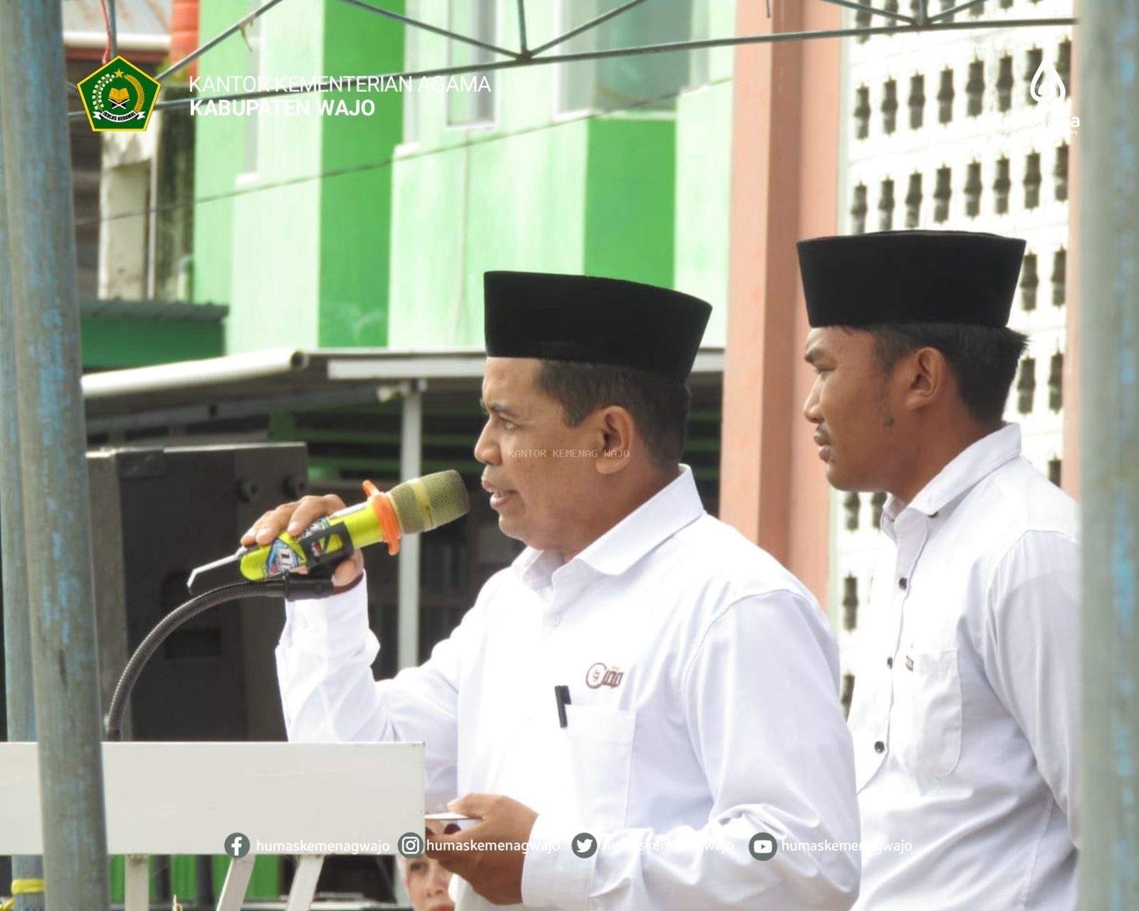 Santri Nurul As’adiyah Callaccu Gelar Apel Hari Santri, Penyelenggara ZaWa Kemenag Wajo Bertindak sebagai Pembina