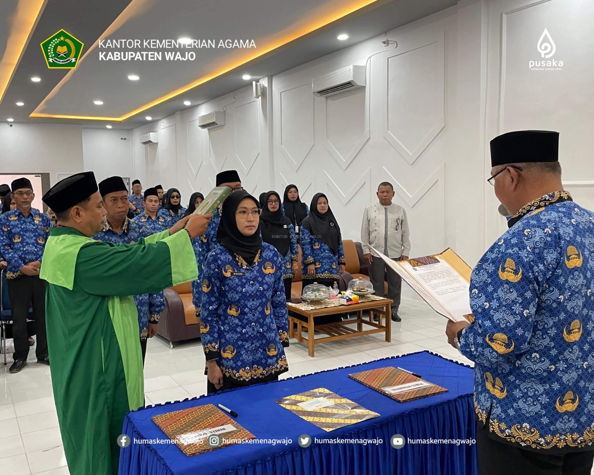 Lantik Analis SDM Aparatur, H. Subhan: Jabatan Fungsional Tuntut Komitmen Tinggi