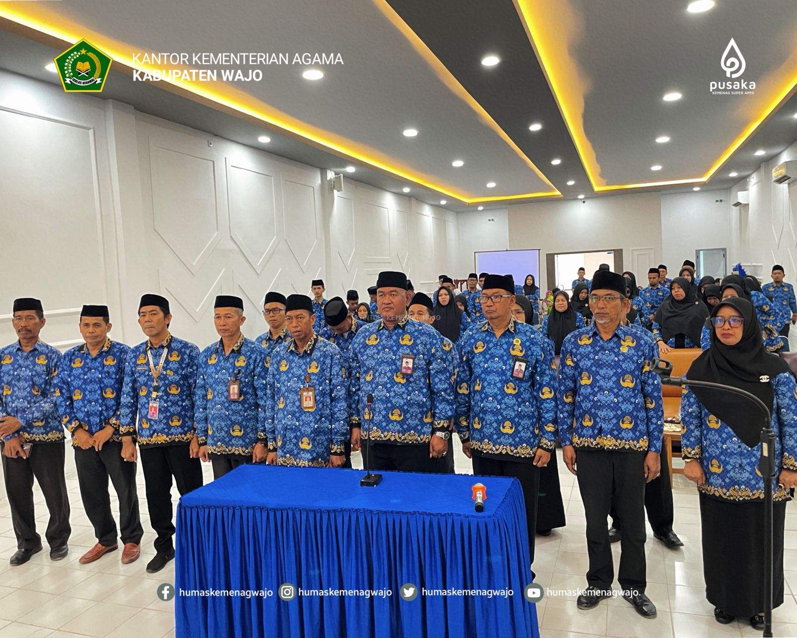 KORPRI Kemenag Wajo Punya Nahkoda Baru 2025–2027