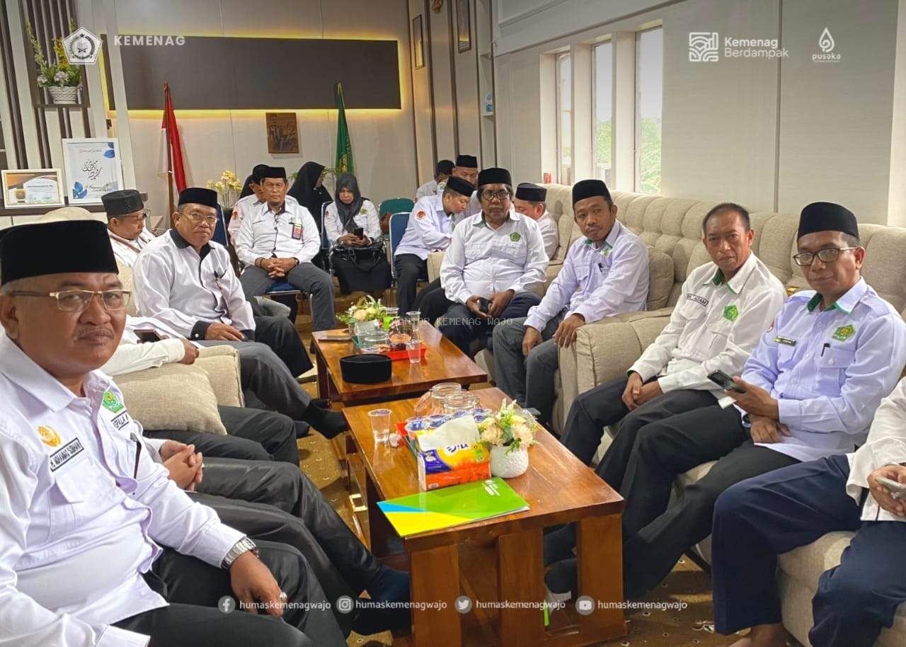 Wujudkan Layanan Publik Bersih, Kemenag Wajo Ikuti Rapat Digitalisasi STRANAS PK