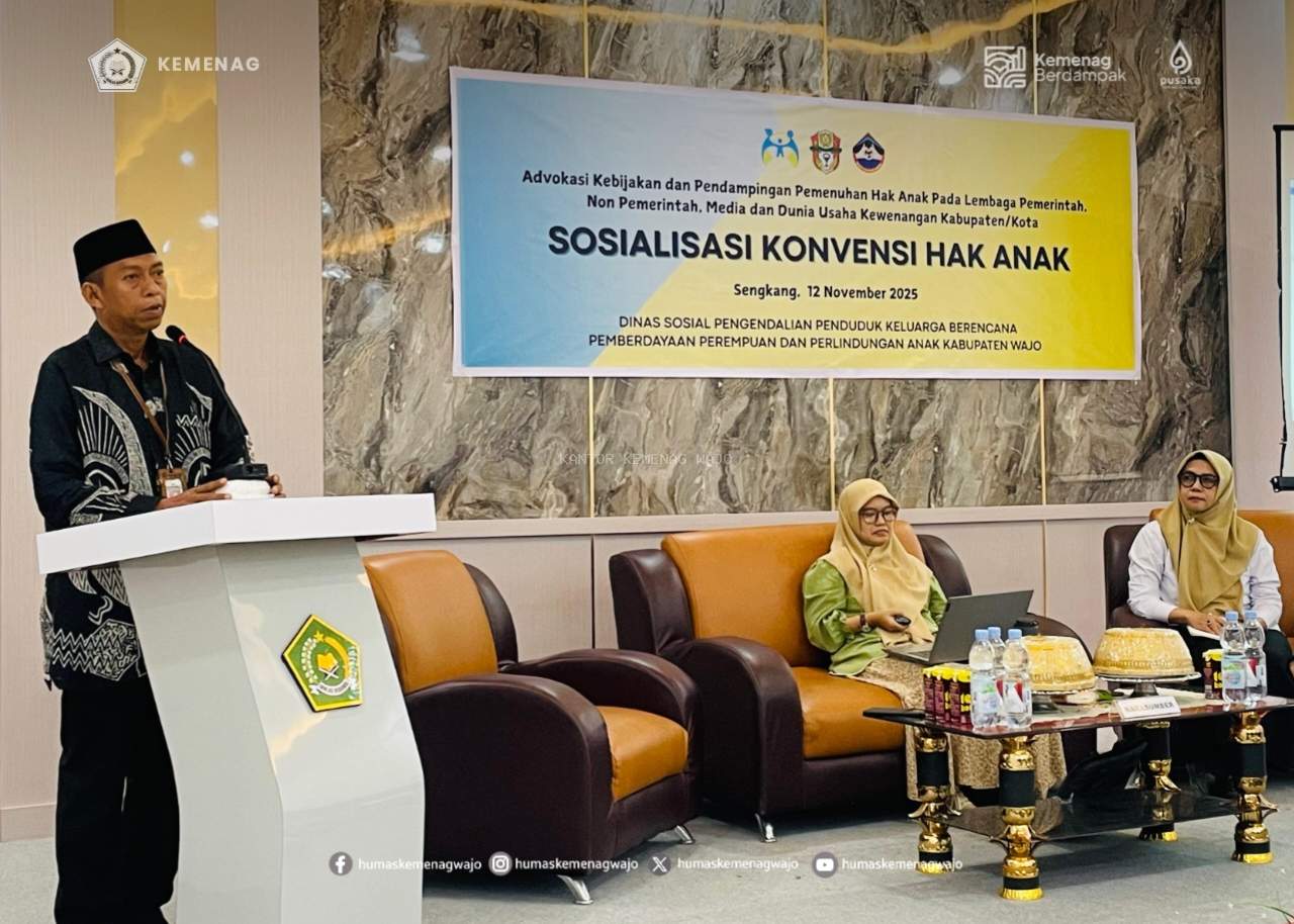 Kolaborasi Dinas Sosial dan Kemenag Wajo Dorong Pemahaman Hak Anak