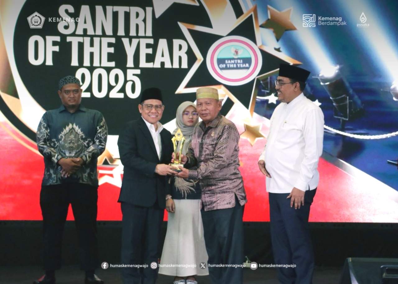 Pondok Pesantren As’adiyah Raih Penghargaan Pesantren Inspiratif dalam Ajang Santri of The Year 2025