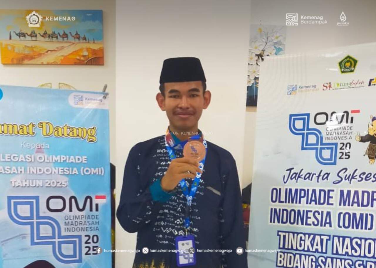 Siswa MA Al-Hasyimiyah Sabbangparu Wajo Sumbang Medali pada OMI Nasional 2025 di Banten